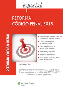 Especial reforma código Penal 2015