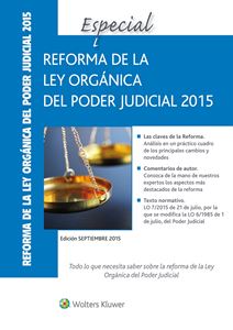 Especial Reforma de la Ley Orgánica del Poder Judicial
