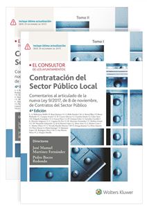 Contratación del Sector Público Local. 4ª Edición (2 tomos)