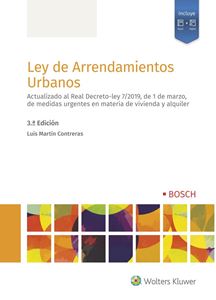 Ley de Arrendamientos Urbanos - 3ª ed