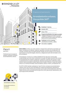 Programa de especialización: Arrendamientos urbanos. Una gestión 360º